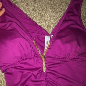 Form-Fitting Sexy Pink Top